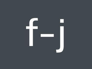 Logotypes F > J